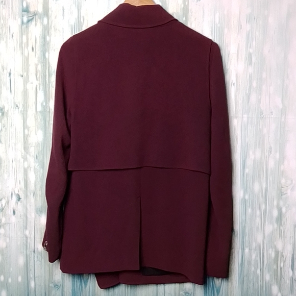 Wilfred Mayat Jacket Burgundy small - Picture 2 of 7